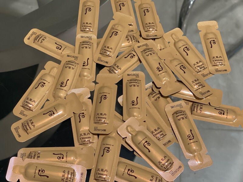 The history of Whoo Ultimate Lifting Ampoule Concentrate 1ml x 30 pieces