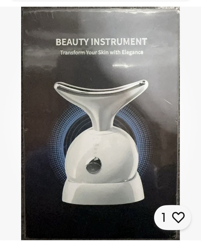 7 in 1 Beauty Face Massager Tool Double Chin Reducer Sealed NEW