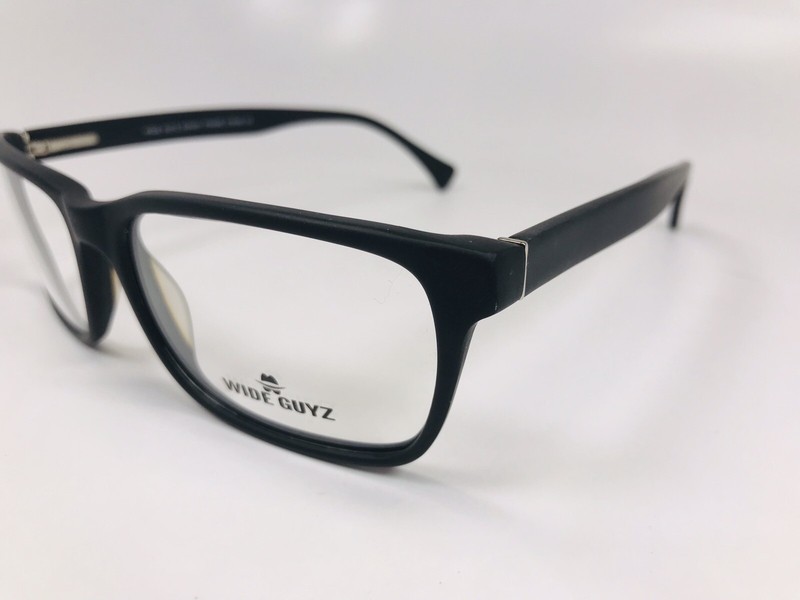 New Wide Guyz Matte Black SONNY Eyeglasses 58mm for The Stylish Large Man gallery