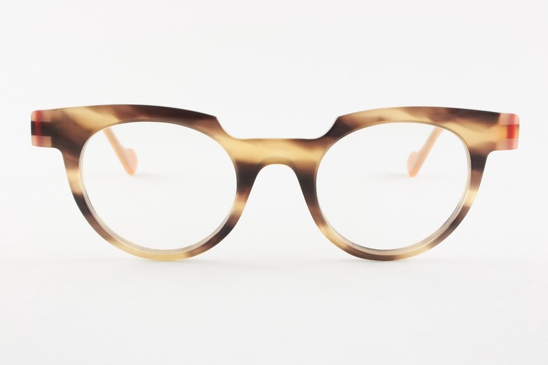 Rare Authentic Anne et Valentin D TAIL 1328 43mm Brown Havana Glasses France