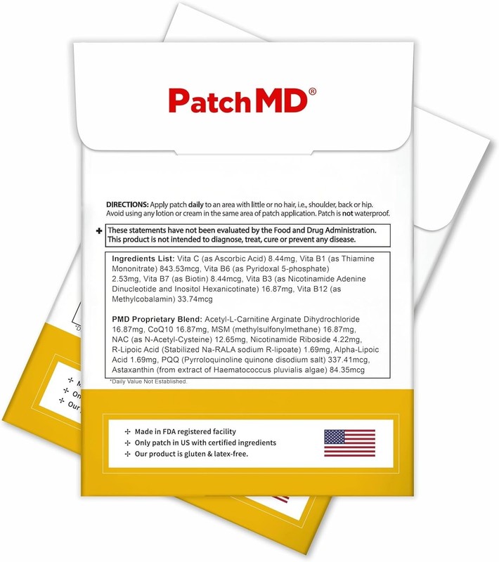 NAD+ Total Recovery Patches - 30 Days Supply gallery