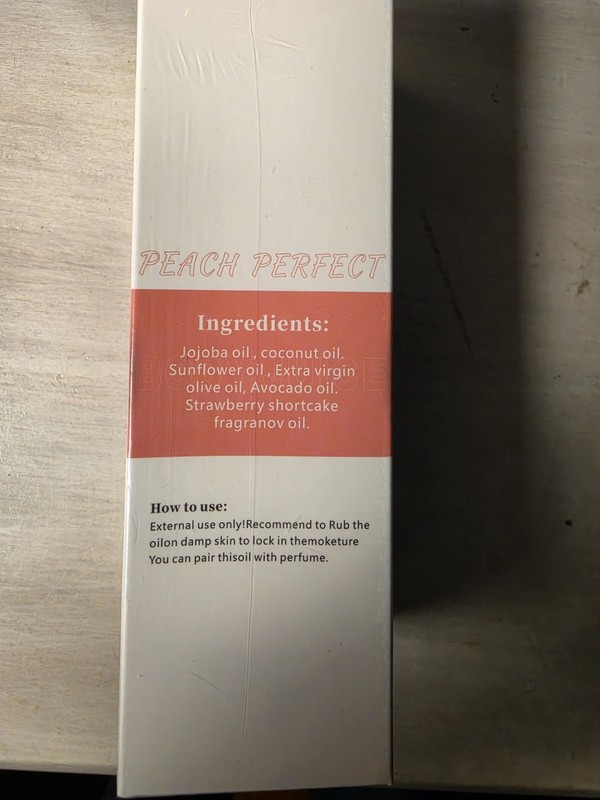 AILIYZ Body Juice Perfect Peach Handcrafted Body Oil 4 Oz NEW Sealed gallery