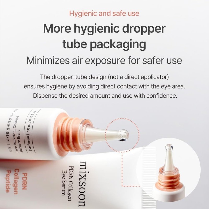 mixsoon PDRN Collagen Eye Serum - Hydrating and Firming Eye Treatment 20ml gallery