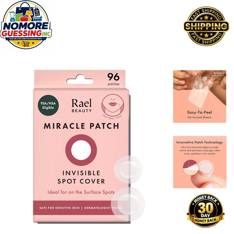 Korean Hydrocolloid Acne Patches – 96 Count, Effective Blemish Solution