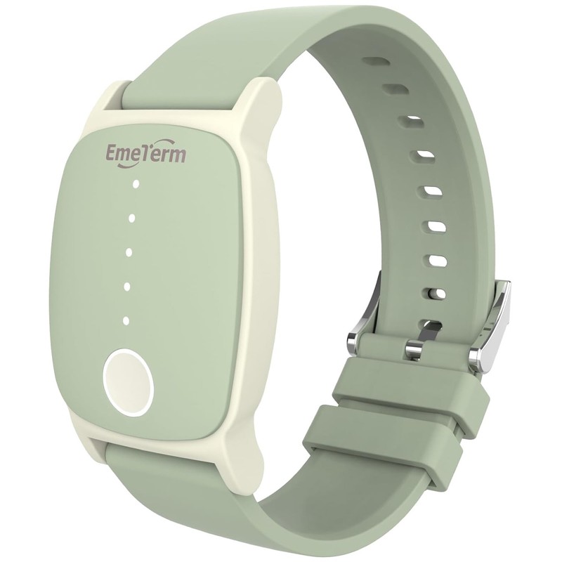Adjustable Intensity Anti-Nausea Wristband – Mint Green
