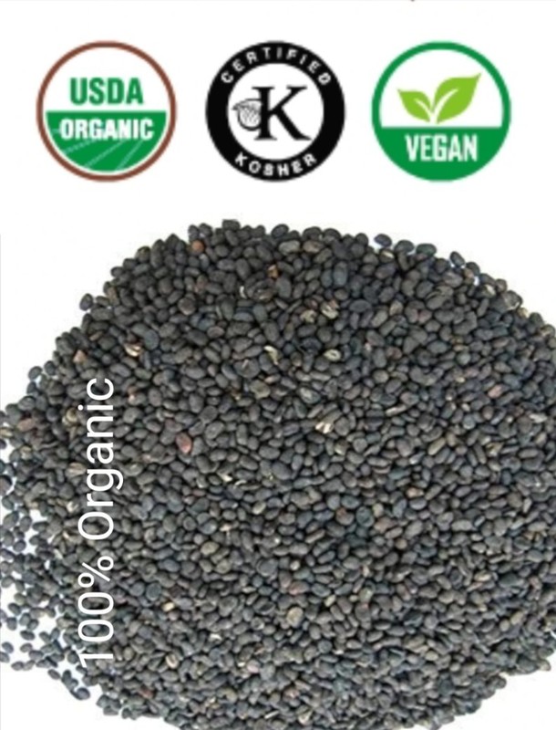 Organic Bakuchi Bavachi Beej Seeds- USDA Organic, Kosher & Vegan Certified Herbs