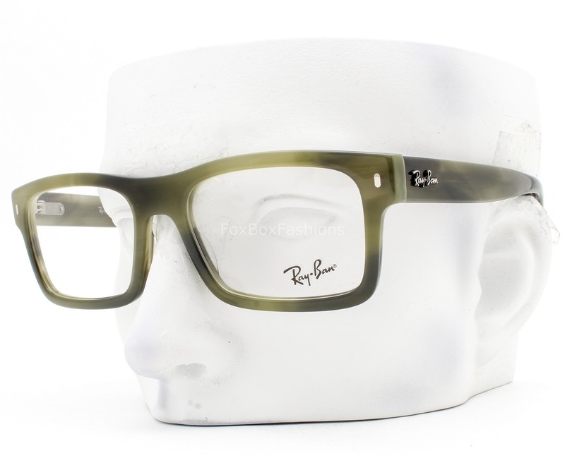 Ray-Ban Eyeglasses Glasses RB 5435 8405 Polished Green Havana 54mm with Case