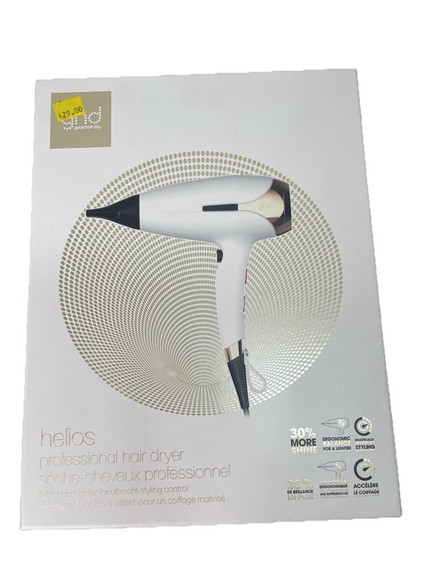 ghd Helios 1875W Professional Ionic Hair Dryer Lightweight Salon Blow Dryer