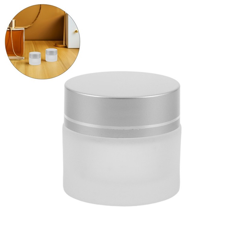 15 Pcs Empty Jars for Creams Refillable Lotion Sample Pots Mini Moisturizer