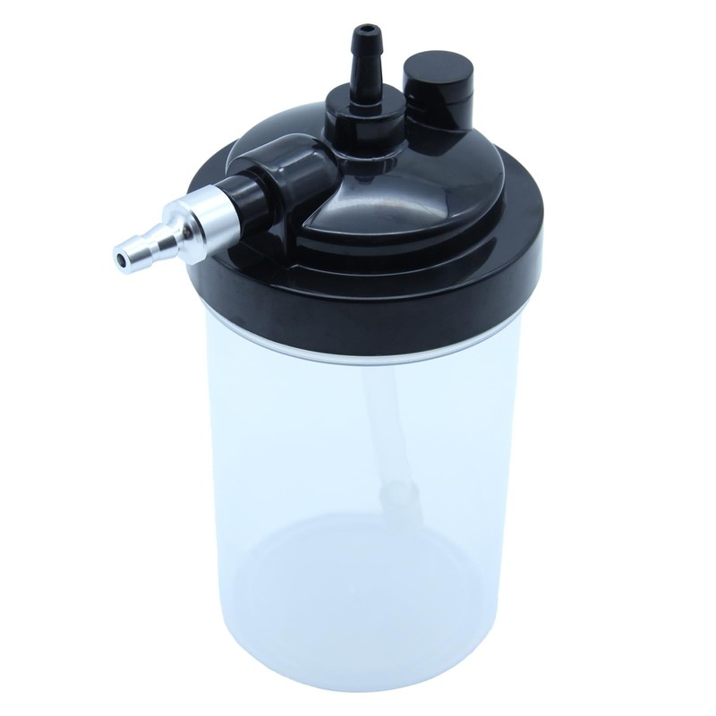 1PC Upgraded Oxygen Humidifier Bottle for 5L or Less Concentrators, Universal…
