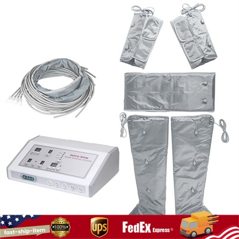 Pressotherapy Air Pressure Lymphatic Drainage Device Infrared Body Slimming Suit