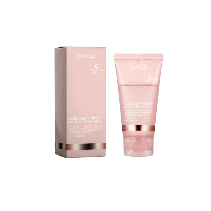 Hoygi Overnight Care Collagen Night Wrapping Mask 75g /2.65oz.Exp 01/06/2028