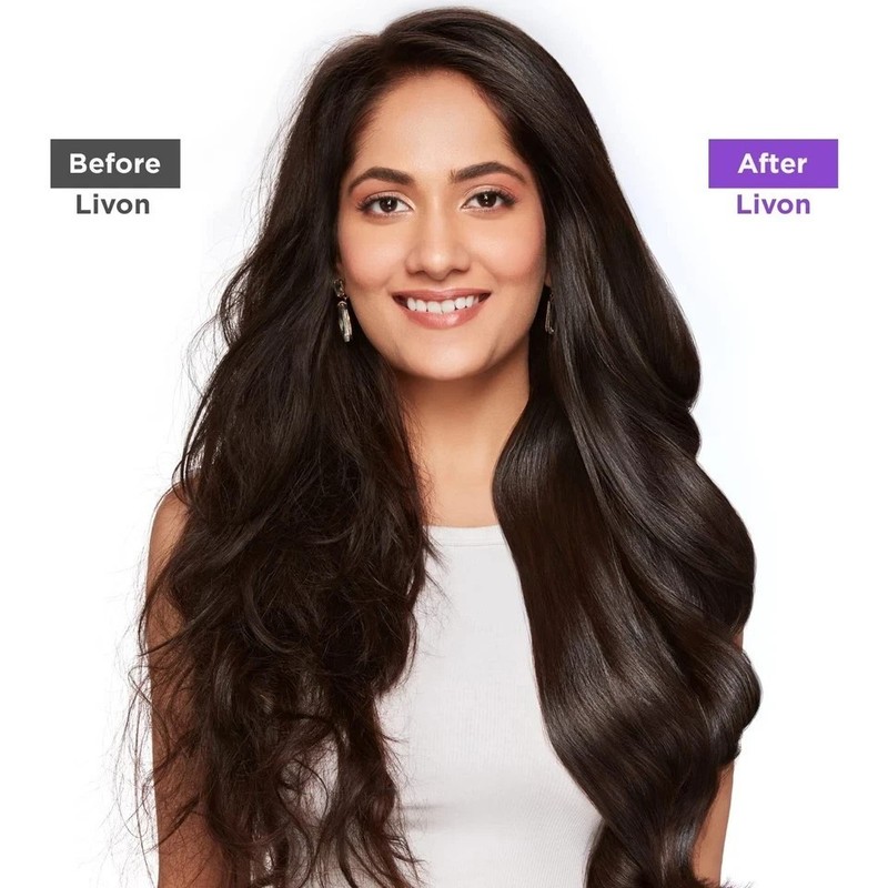 Livon Hair Serum 50ml | Argan Oil & Vitamin E | Smooth Frizz-Free Hair gallery