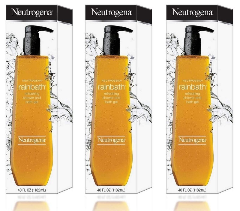 Neutrogena Rainbath Refreshing Shower and Bath Gel- 40 Oz THREE PACK 120 Oz