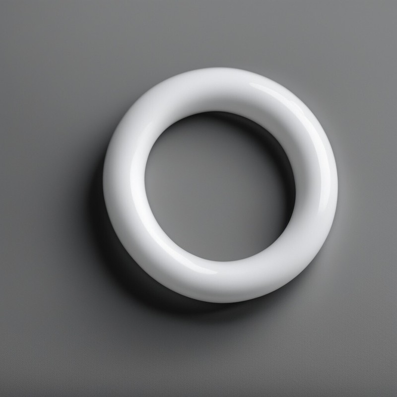 SIZE 2.5 Inch Vaginal Pessary RING 100% Silicone Device Prolapse MADE IN USA