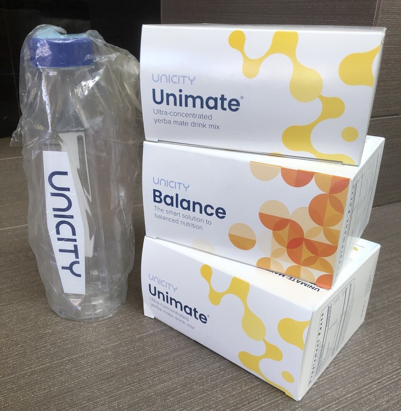 UNICITY Weight Loss System | 2 Unimate 1 Balance 1 Bottle | Dietary Supplements