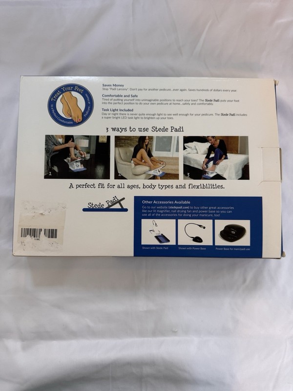 Stedi Pedi for a Perfect, Comfortable Pedicure at Home with LED Light gallery
