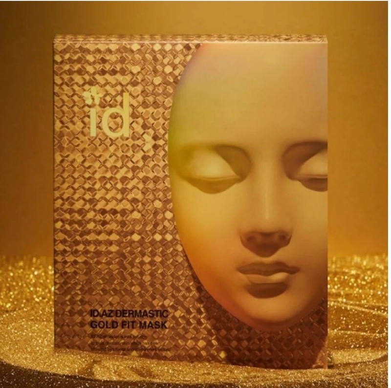 ID AZ Dermastic Gold Fit Mask 1BOX(25g x 3mask) 4 types of collagen Per Mask NIB