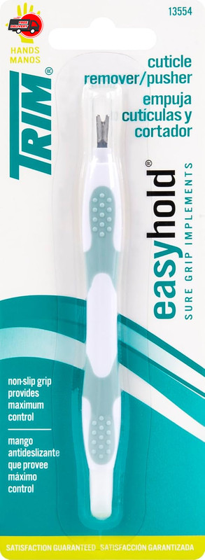 Trim Easy Hold Sure Grip Implements Cuticle Remover/Pusher, Dual Ended, 1 Count gallery