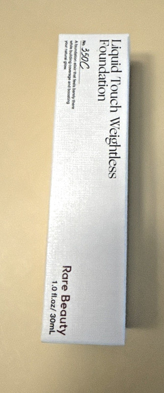 Rare Beauty Liquid Touch Weightless Foundation Shade 350C New