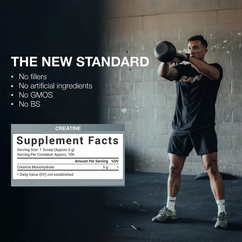 Pure Creatine Monohydrate Supplements Powder | 5000mg Per Serving | BY BIO NUTRI gallery