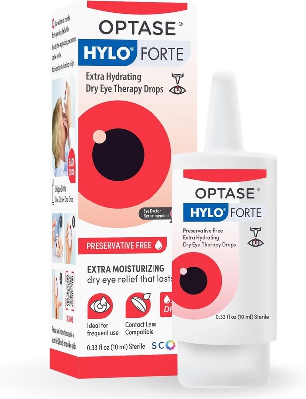 Optase HYLO Forte Dry Eye Drops 0.33 fl oz