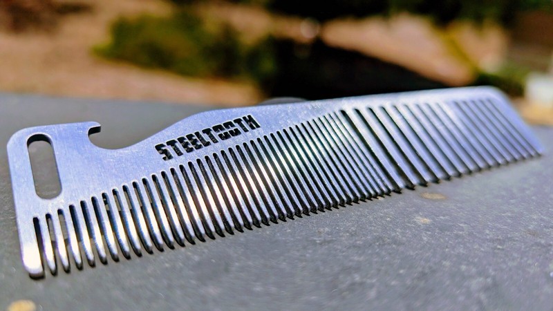 Steeltooth Comb New Standard – Fine Tooth and Wide tooth – Stainless Steel