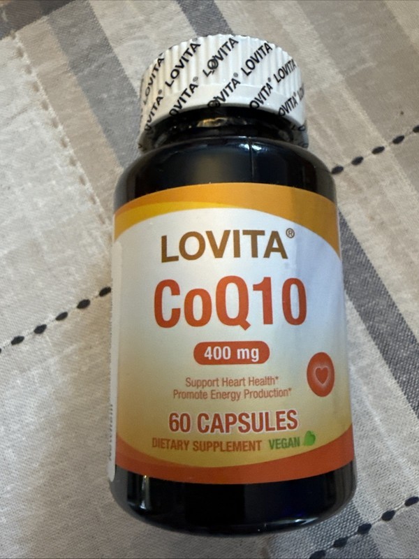 Doctor’s Best Hi Absorb Coq10 w/ Bioperine 400 mg 60 Caps Exp 5/26 Factory Seal