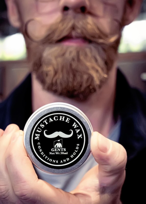 G.B.S Mustache Wax Extra Strong Hold Fragrance Free 1oz- USA MADE