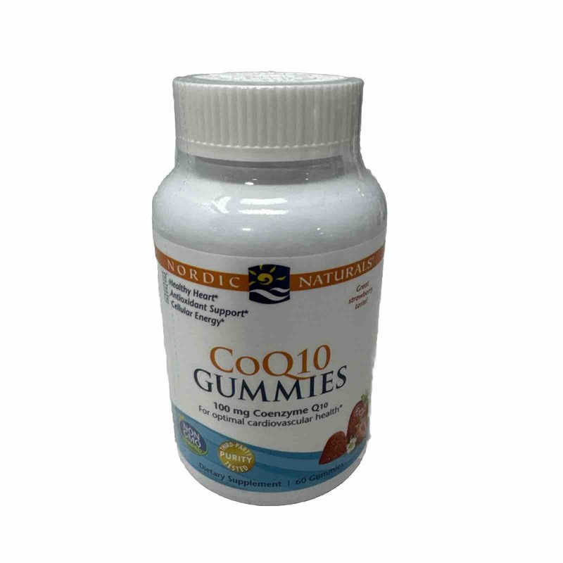 Nordic Naturals CoQ10 Strawberry Gummies – Antioxidant Gummies, 60 ct ATS