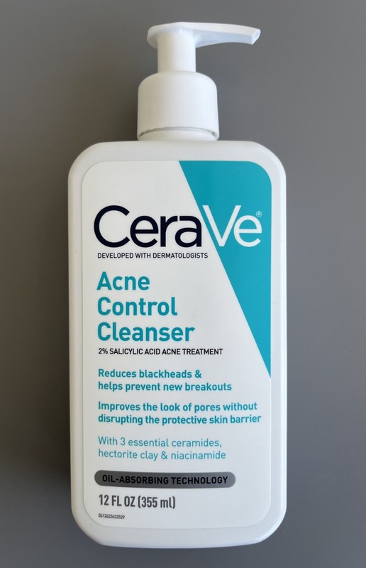 CeraVe Acne Control Cleanser 12 fl oz SEE PICS EXP 2% Salicylic Acid
