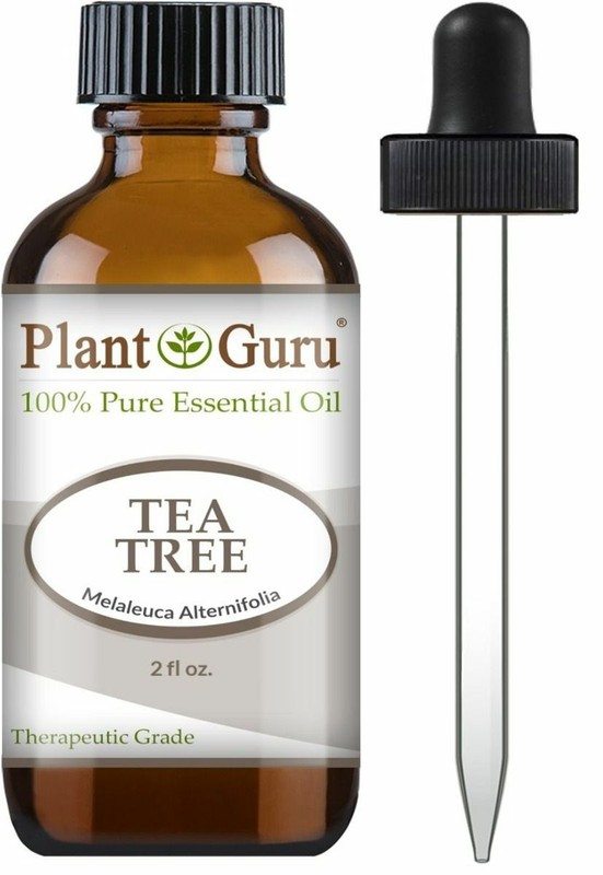 Tea Tree Essential Oil 2 oz Therapeutic Grade 100% Pure For Hair Skin Acne Face