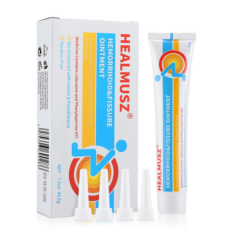 Hemorrhoid Cream Treat External Internal Hemorrhoids Piles Pain Relief Ointment
