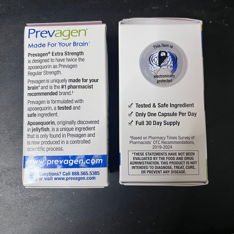 Prevagen EXTRA Strength 20mg Capsules, 30 CT - AUTHENTIC gallery