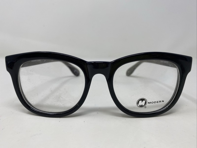 Modern Optical COSMO BLACK 54-22-150 Plastic Full Rim Eyeglasses Frame AS65