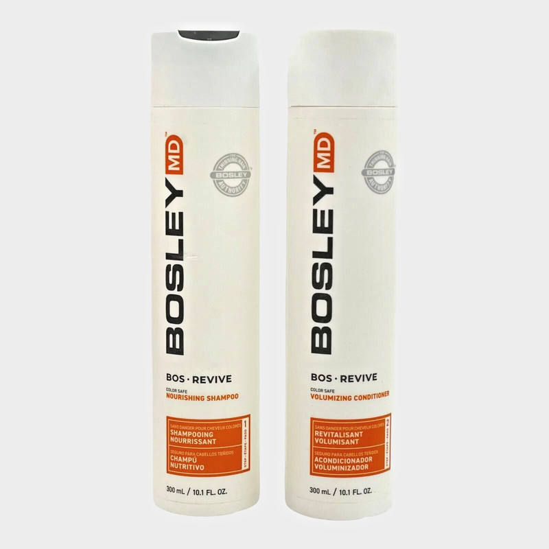 Bosley MD Revive Color Safe Nourishing Shampoo & Conditioner – 10.1 Oz Duo
