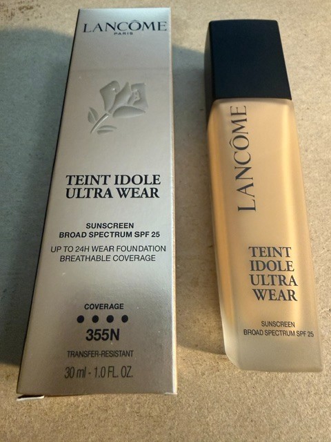 Lancome Teint Idole Ultra Wear Foundation SPF 25 355N NIB 30ml 1.0 oz Exp 09/27