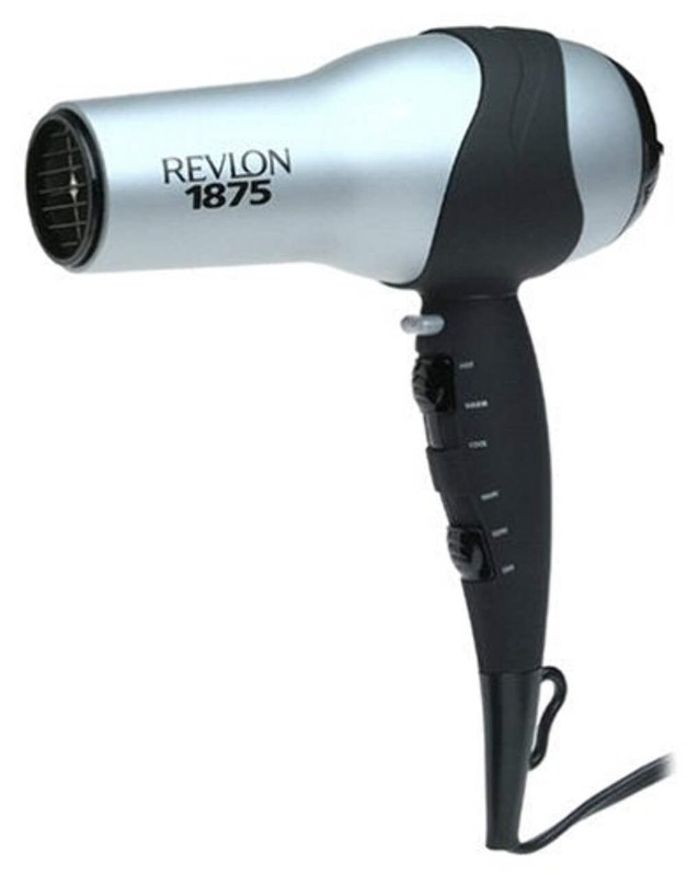 Revlon Matte Chrome Full-Size Turbo Hair Dryer – RV473PK1