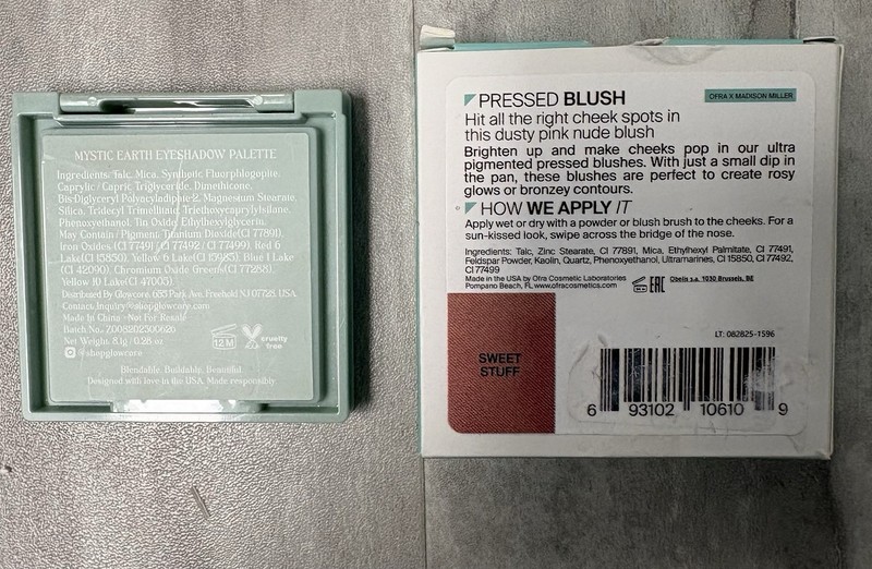 OFRA Cosmetics Pressed Powder + Glowcore Mystic Earth Eyeshadow Palette. New. gallery