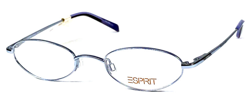 ESPRIT ET9262 043 NOS Light Blue Matte Eyeglasses Frame 46-19-140