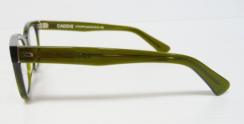 Caddis Eye Appliances Bixby 1.0 Clear Green Square Eyeglasses Frames 49-21 145 gallery