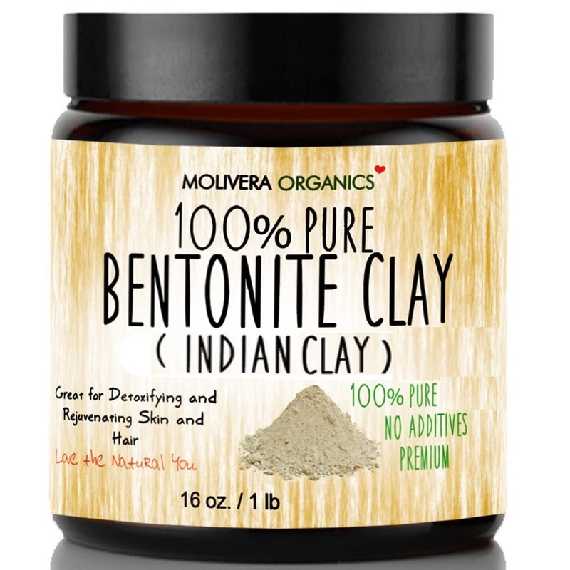 Premium Bentonite Clay 1 lb Pure Skin Care Powder treatment New