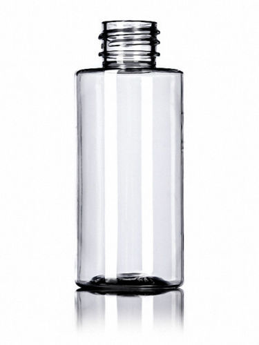1-3/4 oz (50 ml) OVAL Shaped Clear PET Plastic Bottles w/Caps (100 count)