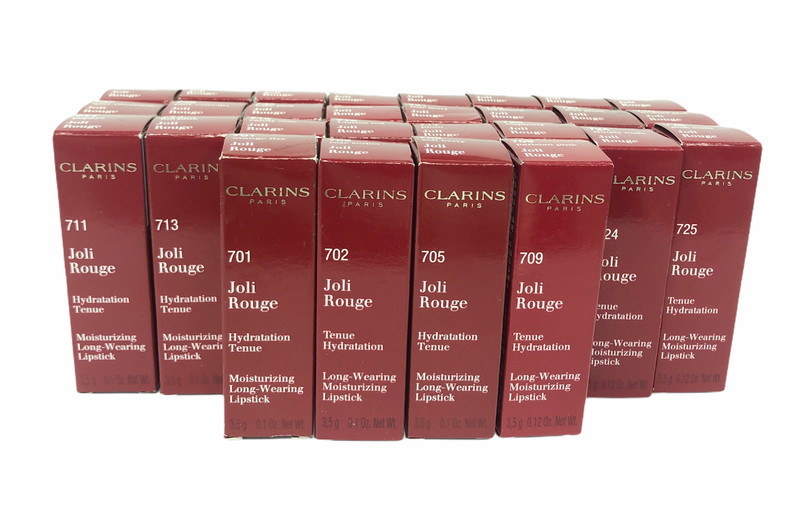 Clarins Paris Joli Rouge Moisturizing LongWear Lipstick (3.5g) New YOU PICK!