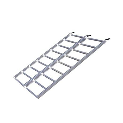 70-inch Bi-Fold Aluminum Truck, UTV/ATV Loading Ramp 70-Inch, 1250lb. Capacity gallery