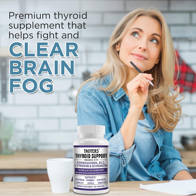 Thyroid Energy 120Capsules,Organic Nascent Iodine Supplement For Thyroid Support gallery