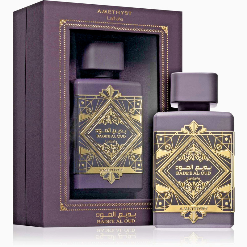 Badee al Oud Amethyst by Lattafa perfumes unisex EDP 3.4 oz SAME DAY FREE SHIP