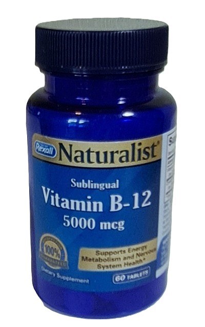 Vitamin B 12 5000 mcg Sublingual
