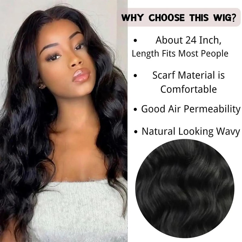 V Part Wig Body Wave Upgrade U Part Synthetic Wigs for Black Women Full Head gallery