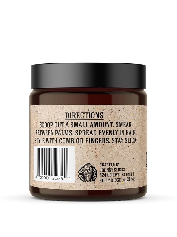 Johnny Slicks Formula 49 Organic Clay Pomade Firm Hold Matte Finish 2oz Original gallery